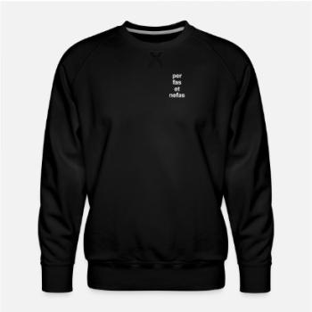 Preview: Sweater "per fas et nefas" Preview: per fas et nefas_Sweatshirt_Front